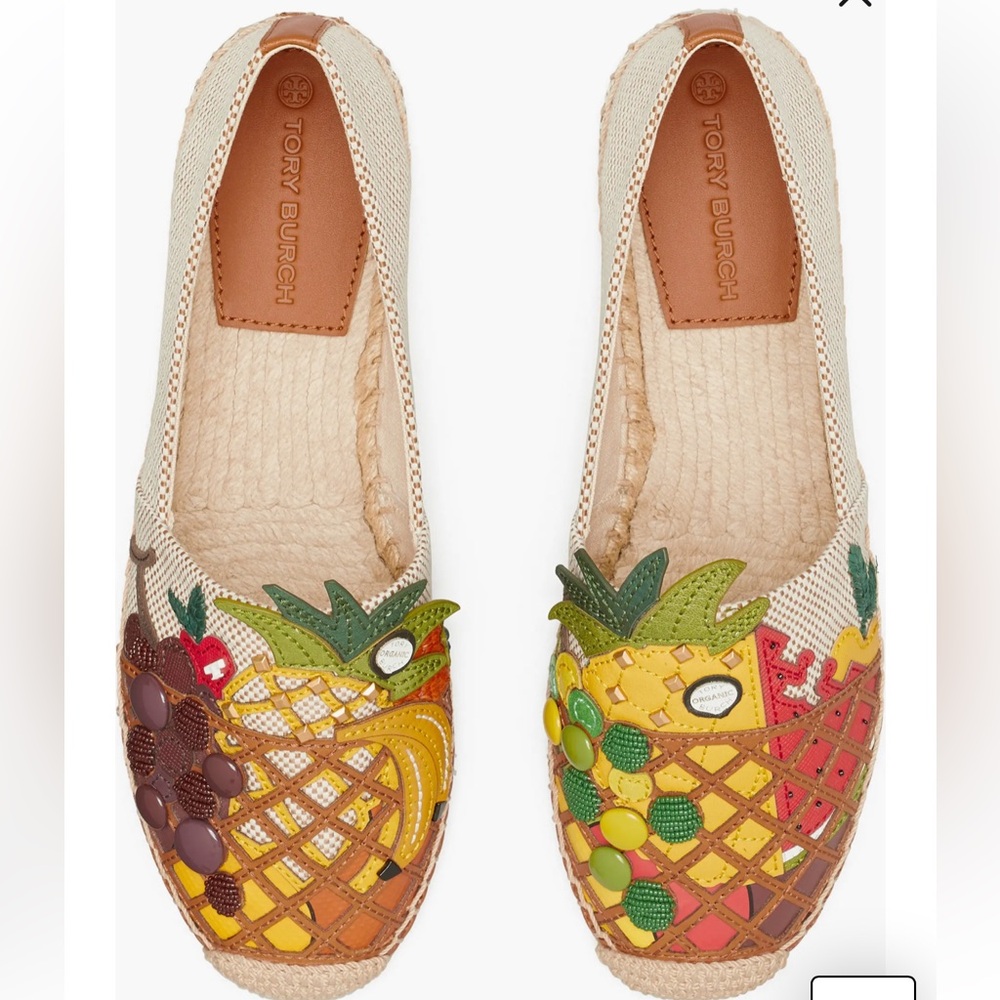 Tory Burch fruit espadrilles